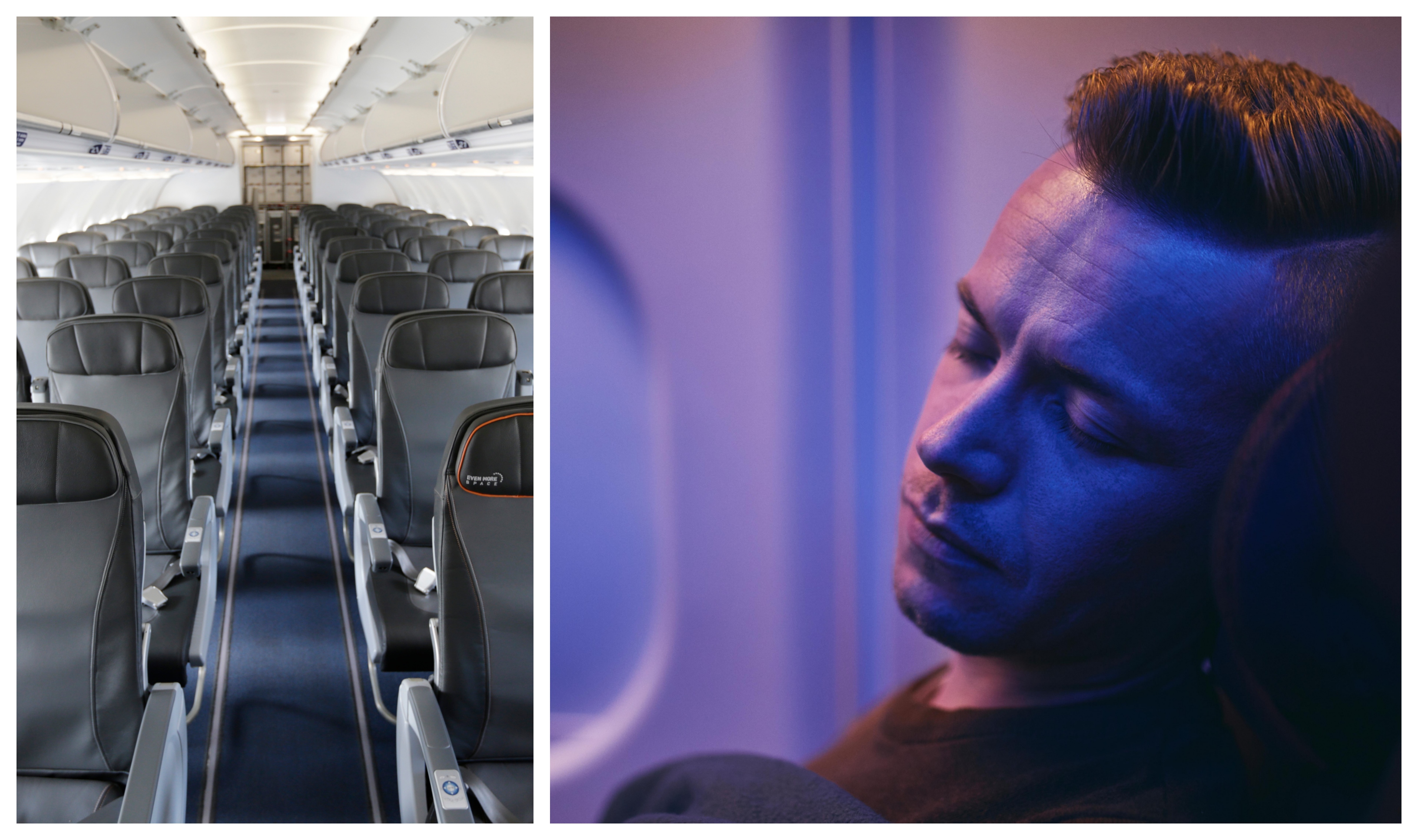Hur ska man tänka, och var ska man sitta för att sova gott på flygplanet?